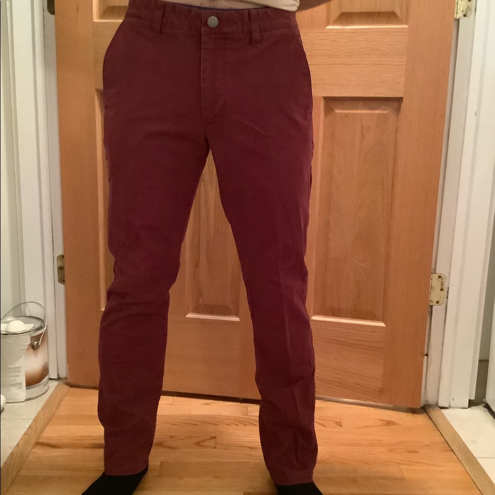 Red Bonobos pants